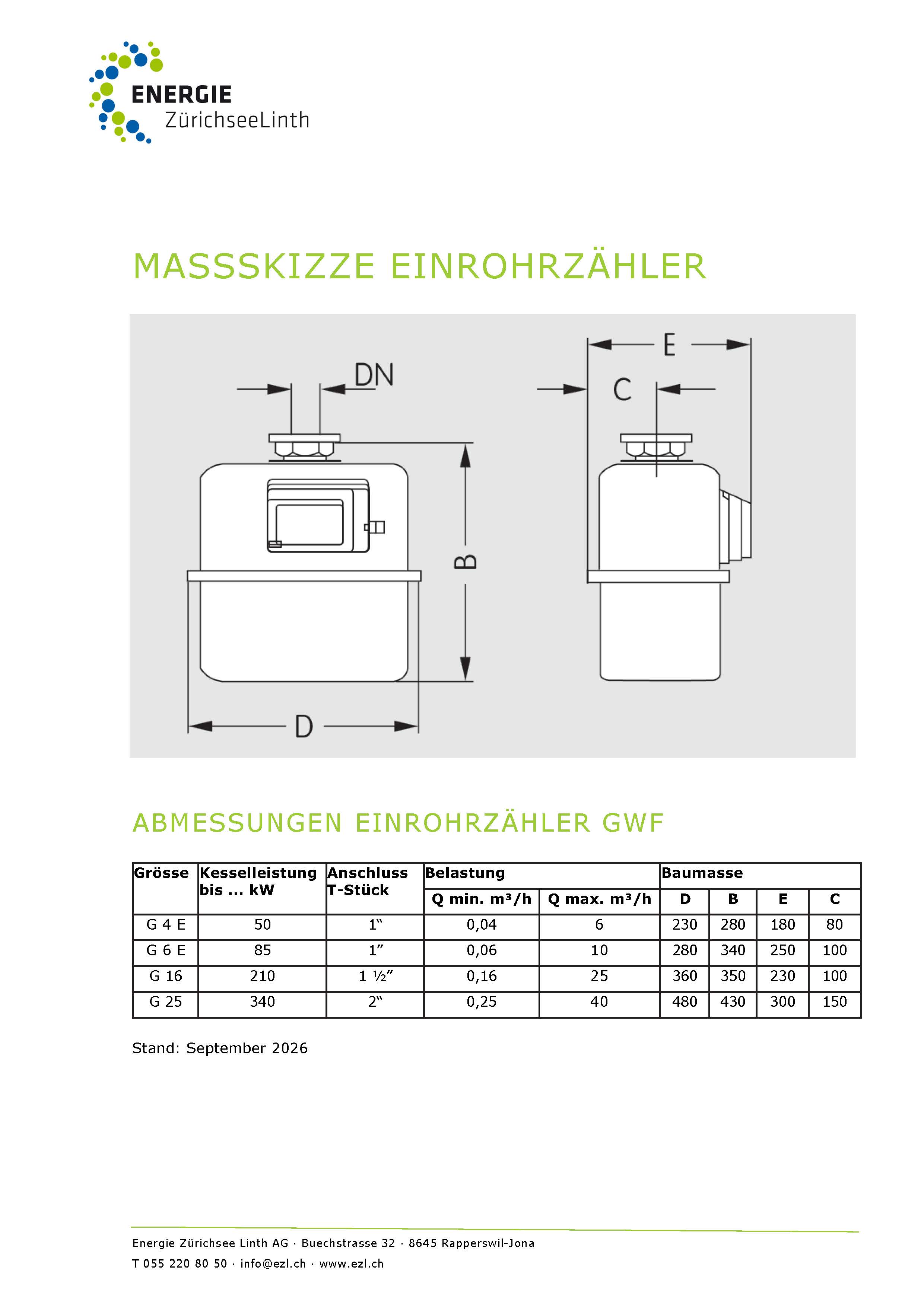 Massskizze Einrohrzaehler 2015
